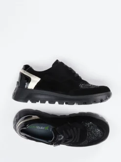 Damen Waldläufer – Komfort-Sneaker aus Veloursleder