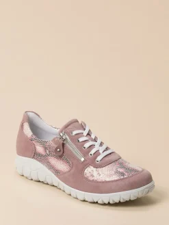 Damen Waldläufer – Komfort-Sneaker aus Nubukleder alt