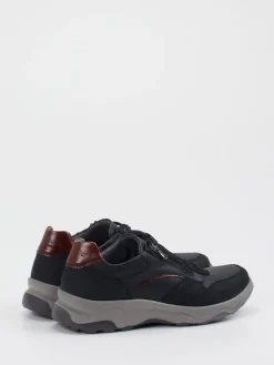 – Komfort-Sneaker aus Kalbleder Schwarz*Waldläufer