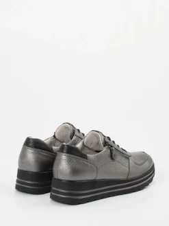 Damen Waldläufer – Komfort-Sneaker aus Metallicleder