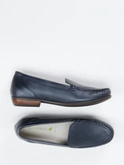 – Loafer aus Glattleder Dunkel*Waldläufer Online