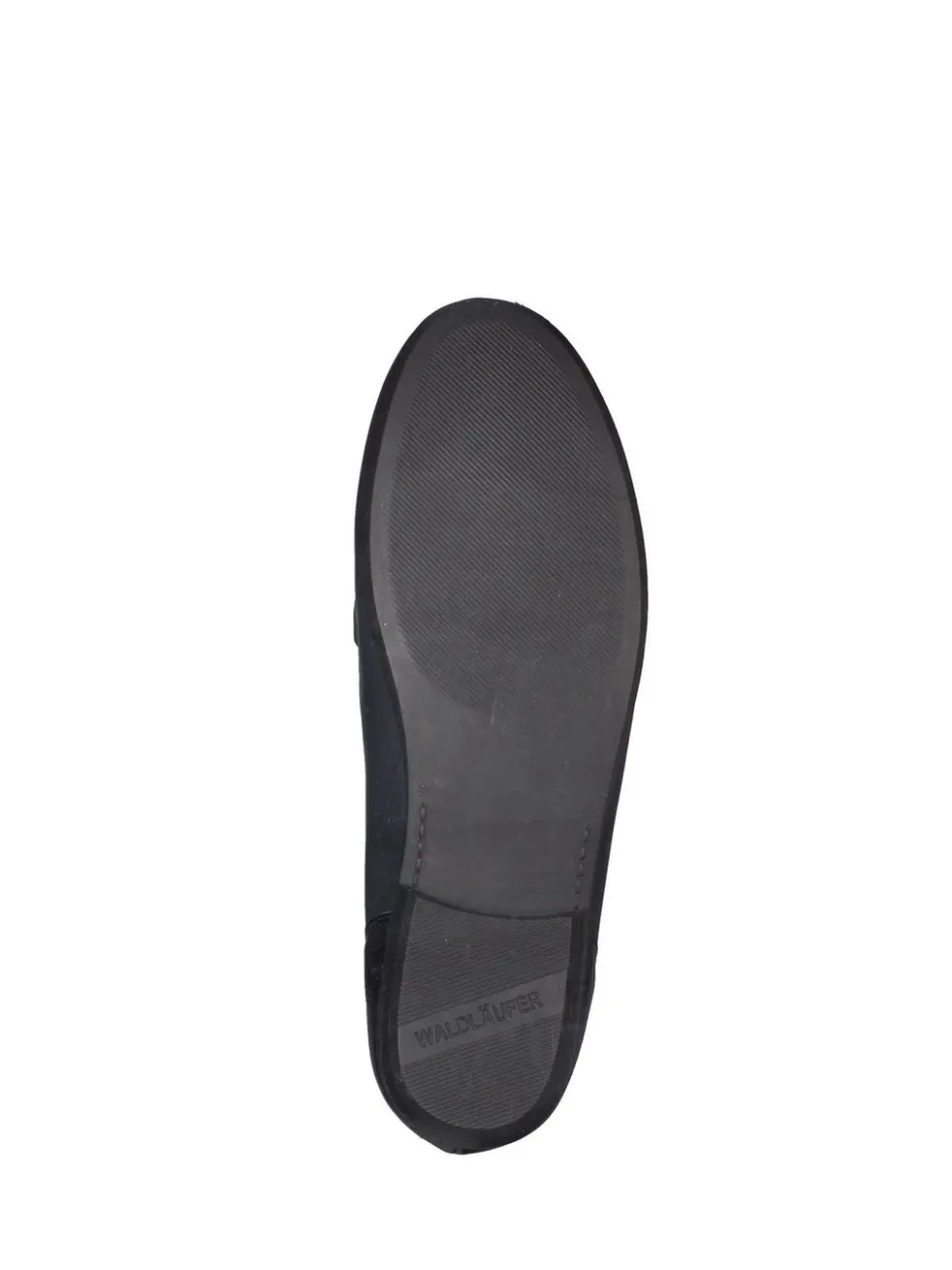 Damen Waldläufer – Loafer aus Kalbleder in Dunkel