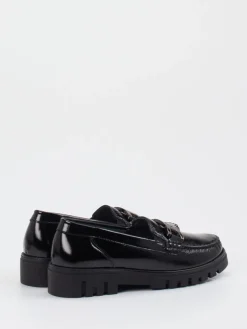 – Loafer aus Lackleder*Waldläufer