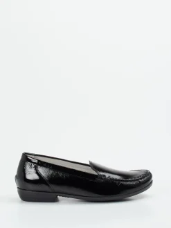 Damen Waldläufer – Loafer aus Lackleder