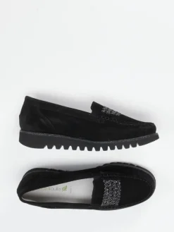 – Loafer aus Veloursleder*Waldläufer Outlet