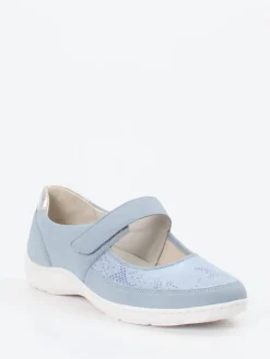 – Mary Janes aus Stretchleder hell*Waldläufer Outlet