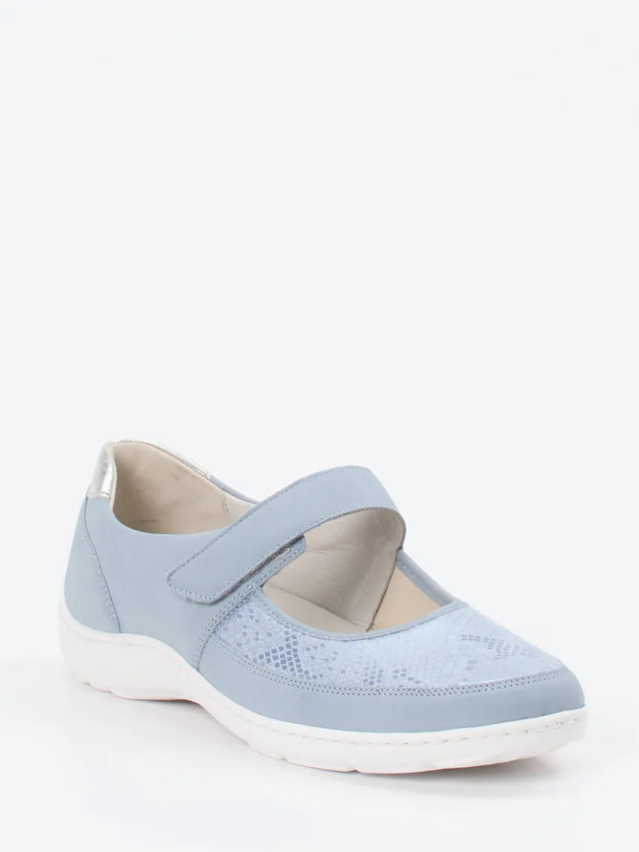 – Mary Janes aus Stretchleder hell*Waldläufer Outlet