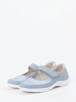 – Mary Janes aus Stretchleder hell*Waldläufer Outlet