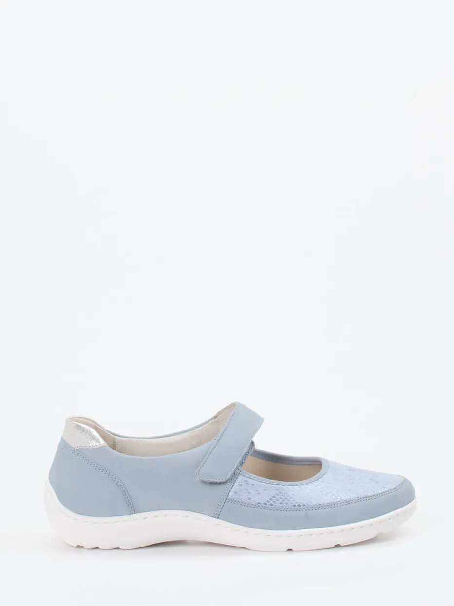 – Mary Janes aus Stretchleder hell*Waldläufer Outlet