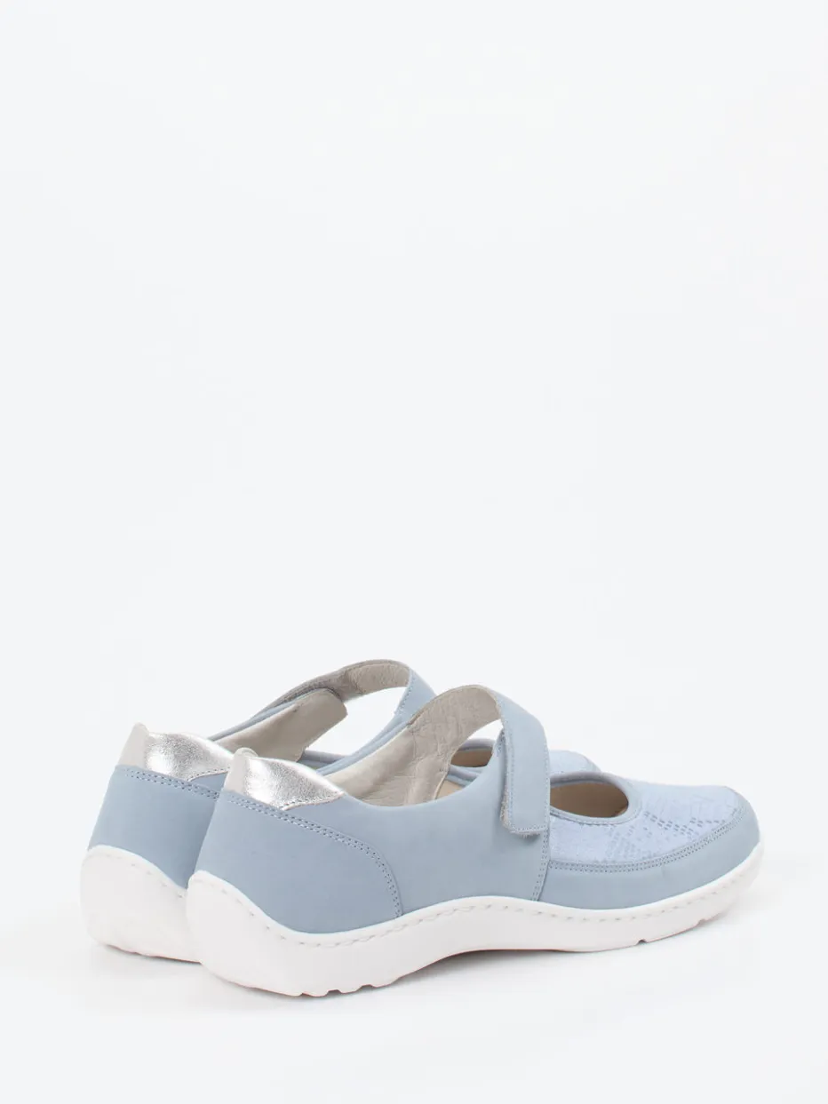 – Mary Janes aus Stretchleder hell*Waldläufer Outlet