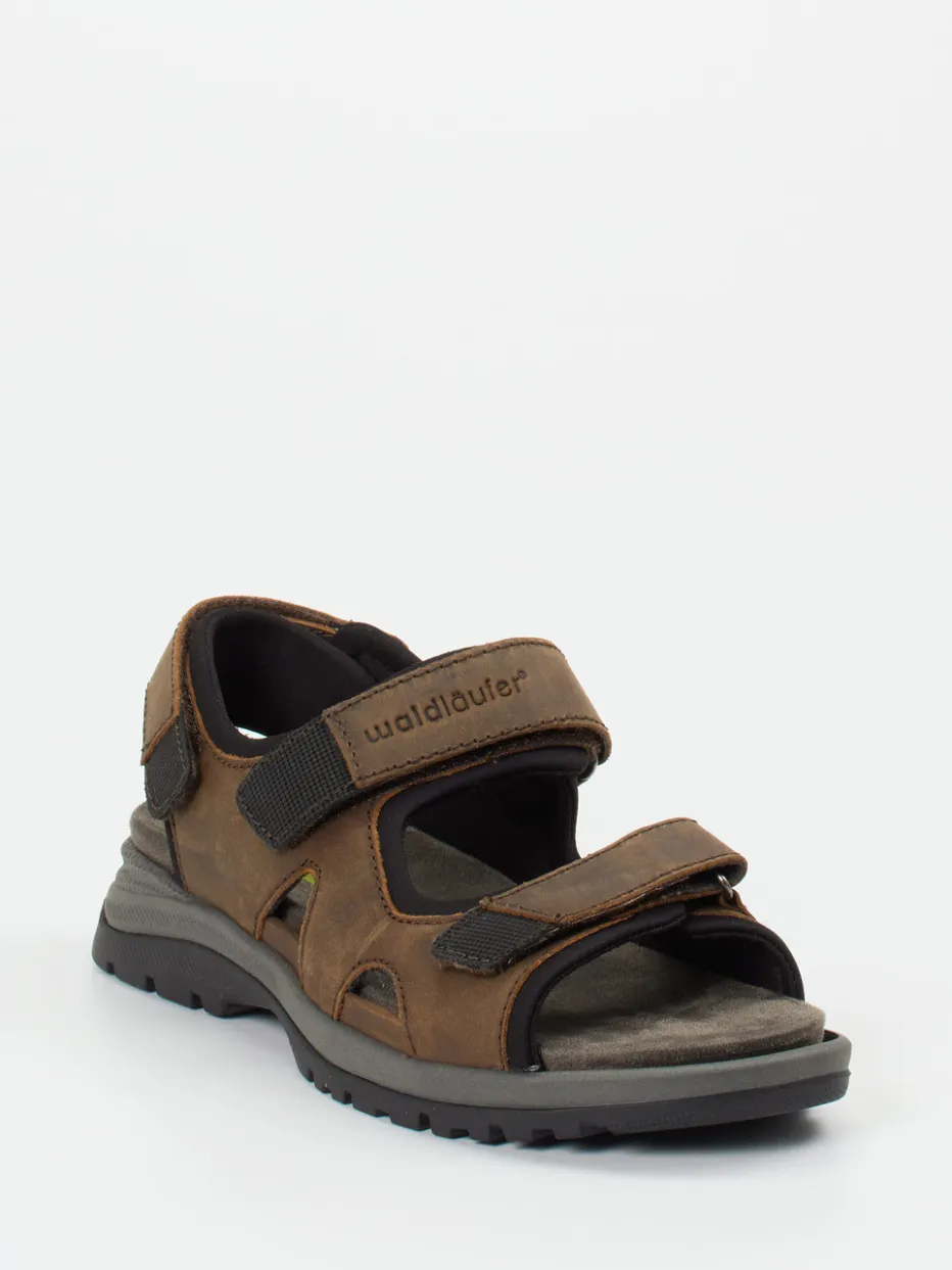 Herren Waldläufer – Outdoorsandale aus Fettleder