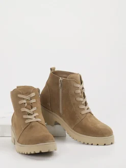 – Schnürboots aus Veloursleder*Waldläufer Hot