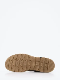 Damen Waldläufer – Schnürboots aus Nubukleder Sand