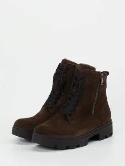 – Schnürstiefelette aus Veloursleder*Waldläufer Sale