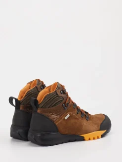 – Schnürstiefelette aus Veloursleder*Waldläufer New