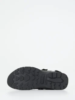 Herren Waldläufer – Trekkingsandale aus Fettleder anthrazit