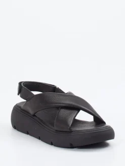 Damen Werner – Plateau-Sandalen aus Kalbleder