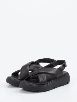Damen Werner – Plateau-Sandalen aus Kalbleder