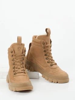 Damen Werner – Schnürboots aus Nubukleder in