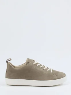 – Sneaker aus Nubukleder in Taupe*Werner Sale