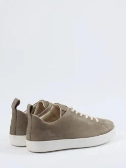– Sneaker aus Nubukleder in Taupe*Werner Sale