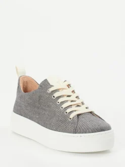 Damen Werner – Sneaker aus Textil in Anthrazitgrau