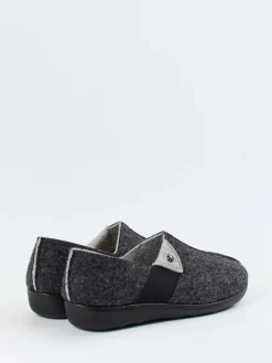 Damen Westland – Filzpantoffeln aus Filz in Anthrazit