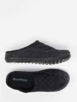 Herren Westland – Hausschuh aus Filz mit Steppdesign