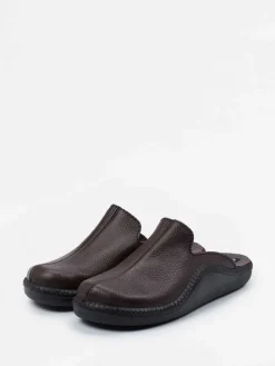 Herren Westland – Hausschuh aus Kalbleder Dunkelbraun