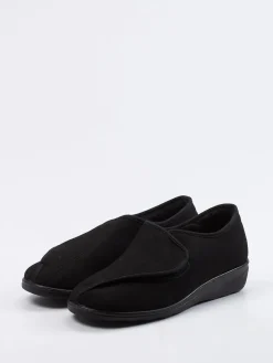 Damen Westland – Klett-Hausschuh aus Textil