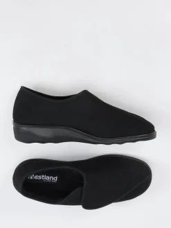 Damen Westland – Klett-Hausschuh aus Textil