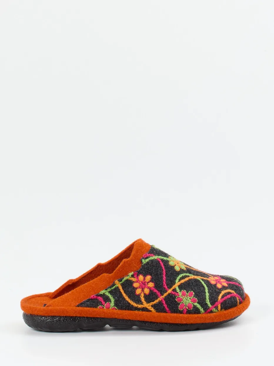 – Pantoffeln aus Filz in Ziegel*Westland New