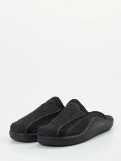 Herren Westland – Pantoffeln aus Filz in Anthrazit