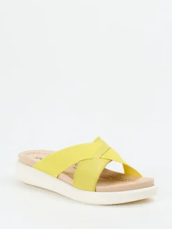– Pantoletten aus Kalbleder Zitronen*Westland