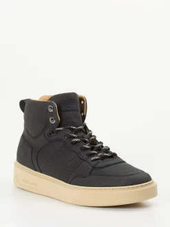 Herren Woolrich – High-Top Sneaker aus Nubukleder