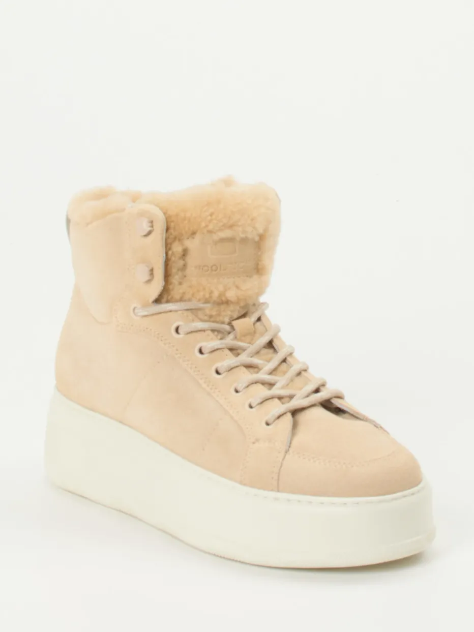 Damen Woolrich – High-Top Sneaker aus Veloursleder