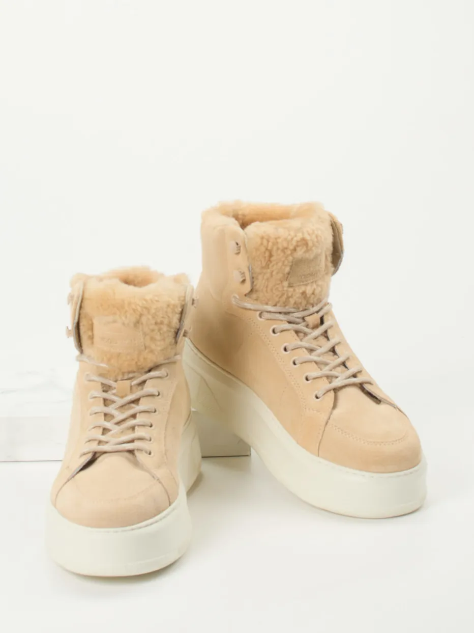 Damen Woolrich – High-Top Sneaker aus Veloursleder