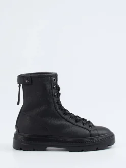 Damen Woolrich – Schnürboots aus Kalbleder