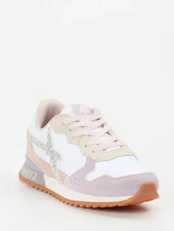 – Retro-Sneaker aus Veloursleder Rosé*W6YZ Discount