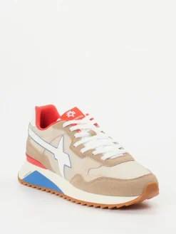 – Retro-Sneaker aus Veloursleder Beige*W6YZ Sale