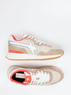 – Retro-Sneaker aus Veloursleder Beige*W6YZ Sale