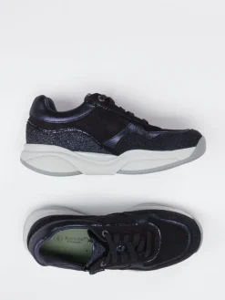 – Komfort-Sneaker aus Veloursleder Schwarz*XSENSIBLE Best