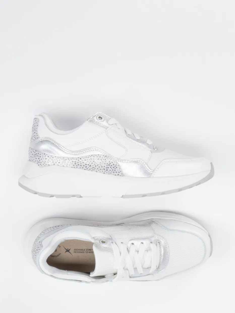 – Sneaker aus Leder-Mesh-Mix*XSENSIBLE Discount