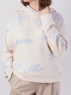 – Kapuzenpullover aus Textil in*Yippie Hippie Hot