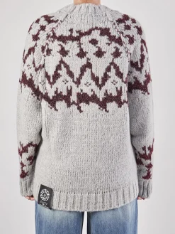 – Strickpullover aus Textil in Hell*Yippie Hippie Hot