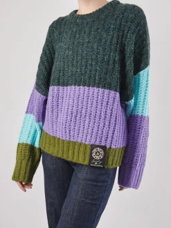 – Strickpullover aus Textil Dunkel*Yippie Hippie Sale