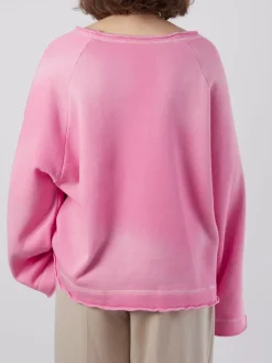 – Sweatshirt aus Baumwolle in Rosa*Yippie Hippie Outlet