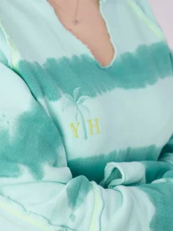 – Sweatshirt aus Baumwolle im Tie-Dye-Look*Yippie Hippie Online