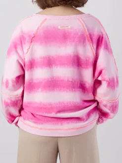 – Sweatshirt aus Baumwolle in Pink*Yippie Hippie Outlet